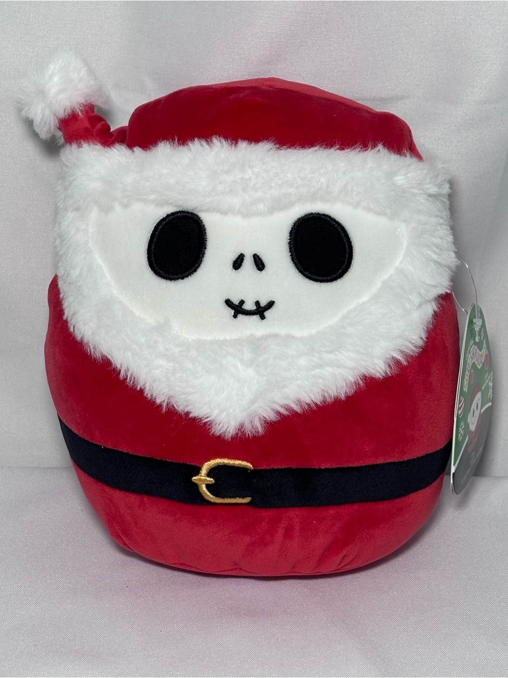 Squishmallows Jack Skellington as Santa Clause Plush NEW
